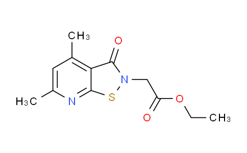 AM241059 | 97055-45-3 | Ethyl 2-(4,6-dimethyl-3-oxoisothiazolo[5,4-b]pyridin-2(3H)-yl)acetate