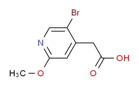 5-Bromo-2-methoxypyridine-4-acetic acid
