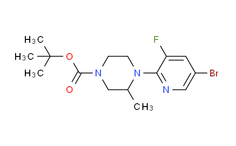 AM241081 | 1354940-67-2 | 1-Boc-4-(5-bromo-3-fluoro-2-pyridyl)-3-methylpiperazine