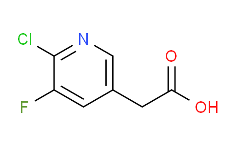 2-Chloro-3-fluoropyridine-5-acetic acid