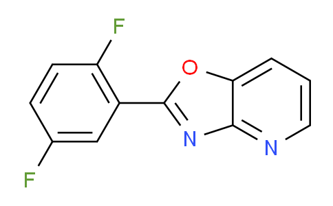 2-(2,5-Difluorophenyl)oxazolo[4,5-b]pyridine