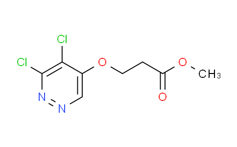 AM241120 | 1346698-25-6 | Methyl 3-((5,6-dichloropyridazin-4-yl)oxy)propanoate