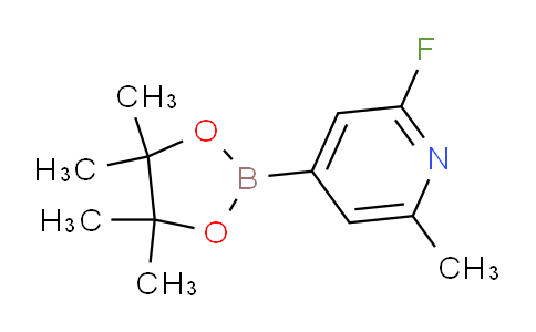 AM241140 | 1310384-07-6 | 2-Fluoro-6-methyl-4-(4,4,5,5-tetramethyl-1,3,2-dioxaborolan-2-yl)pyridine