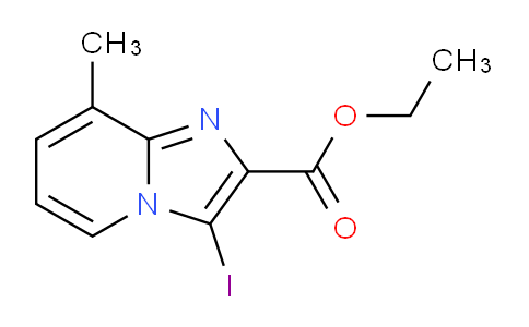 Ethyl 3-iodo-8-methylimidazo[1,2-a]pyridine-2-carboxylate