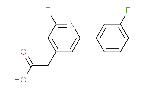 AM24118 | 1227595-11-0 | 2-Fluoro-6-(3-fluorophenyl)pyridine-4-acetic acid