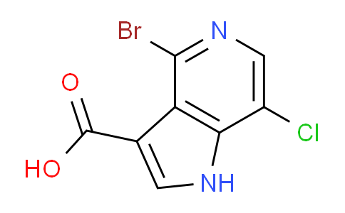 AM241187 | 1000342-01-7 | 4-Bromo-7-chloro-1H-pyrrolo[3,2-c]pyridine-3-carboxylic acid