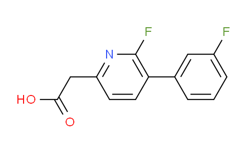 AM24124 | 1227602-88-1 | 6-Fluoro-5-(3-fluorophenyl)pyridine-2-acetic acid