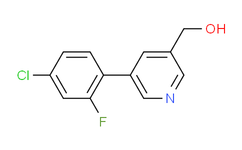 (5-(4-Chloro-2-fluorophenyl)pyridin-3-yl)methanol
