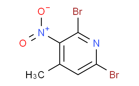 2,6-Dibromo-4-methyl-3-nitropyridine