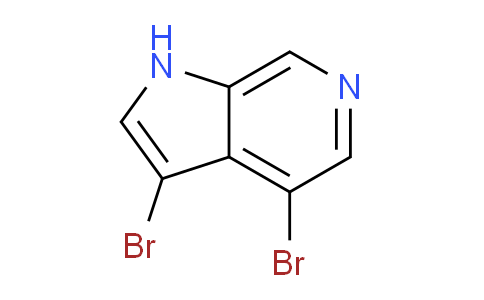 3,4-Dibromo-1H-pyrrolo[2,3-c]pyridine