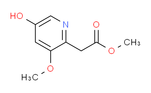 AM241311 | 947688-90-6 | Methyl 2-(5-hydroxy-3-methoxypyridin-2-yl)acetate