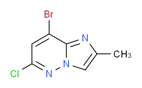 AM241313 | 1298031-94-3 | 8-Bromo-6-chloro-2-methylimidazo[1,2-b]pyridazine