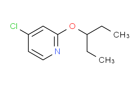 4-Chloro-2-(pentan-3-yloxy)pyridine