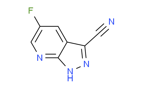 5-Fluoro-1H-pyrazolo[3,4-b]pyridine-3-carbonitrile