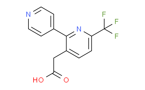 AM24141 | 1227590-33-1 | 2-(Pyridin-4-yl)-6-(trifluoromethyl)pyridine-3-acetic acid