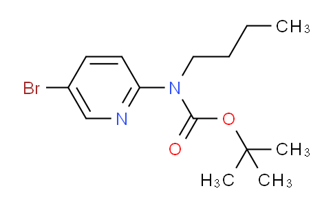 tert-Butyl (5-bromopyridin-2-yl)(butyl)carbamate