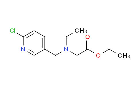 AM241435 | 1420832-66-1 | Ethyl 2-(((6-chloropyridin-3-yl)methyl)(ethyl)amino)acetate