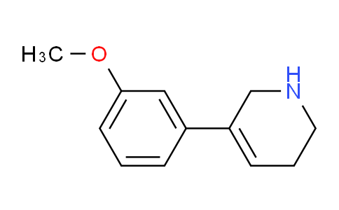 AM241437 | 88593-63-9 | 5-(3-Methoxyphenyl)-1,2,3,6-tetrahydropyridine