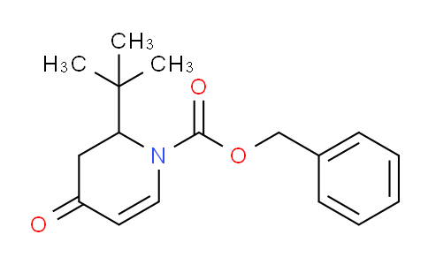 Benzyl 2-(tert-butyl)-4-oxo-3,4-dihydropyridine-1(2H)-carboxylate