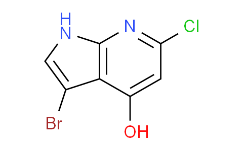 3-Bromo-6-chloro-1H-pyrrolo[2,3-b]pyridin-4-ol