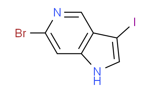 AM241488 | 1000341-73-0 | 6-Bromo-3-iodo-1H-pyrrolo[3,2-c]pyridine