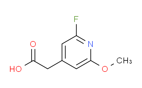 2-Fluoro-6-methoxypyridine-4-acetic acid