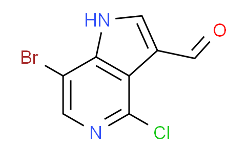 AM241525 | 1000342-10-8 | 7-Bromo-4-chloro-1H-pyrrolo[3,2-c]pyridine-3-carbaldehyde