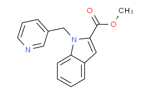 Methyl 1-(pyridin-3-ylmethyl)-1H-indole-2-carboxylate