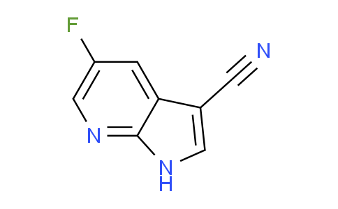 5-Fluoro-1H-pyrrolo[2,3-b]pyridine-3-carbonitrile