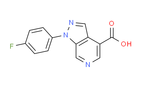 1-(4-Fluorophenyl)-1H-pyrazolo[3,4-c]pyridine-4-carboxylic acid