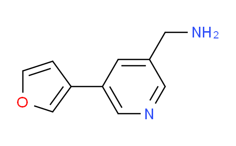 (5-(Furan-3-yl)pyridin-3-yl)methanamine