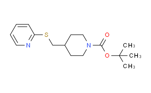 tert-Butyl 4-((pyridin-2-ylthio)methyl)piperidine-1-carboxylate