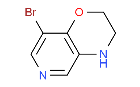 8-Bromo-3,4-dihydro-2H-pyrido[4,3-b][1,4]oxazine