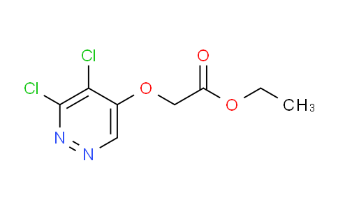 Ethyl 2-((5,6-dichloropyridazin-4-yl)oxy)acetate