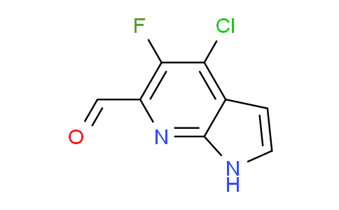 4-Chloro-5-fluoro-1H-pyrrolo[2,3-b]pyridine-6-carbaldehyde