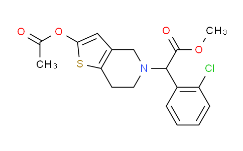 AM241873 | 178688-44-3 | Methyl 2-(2-acetoxy-6,7-dihydrothieno[3,2-c]pyridin-5(4H)-yl)-2-(2-chlorophenyl)acetate