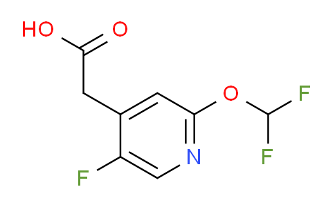 2-Difluoromethoxy-5-fluoropyridine-4-acetic acid