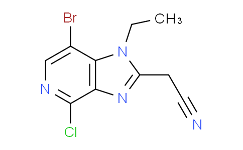 AM241898 | 842144-05-2 | 2-(7-Bromo-4-chloro-1-ethyl-1H-imidazo[4,5-c]pyridin-2-yl)acetonitrile