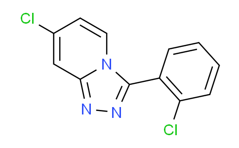 7-Chloro-3-(2-chlorophenyl)-[1,2,4]triazolo[4,3-a]pyridine