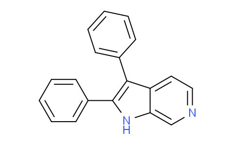 2,3-Diphenyl-1H-pyrrolo[2,3-c]pyridine