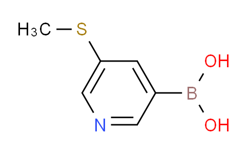 (5-(Methylthio)pyridin-3-yl)boronic acid