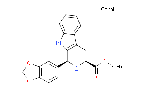 AM241957 | 171596-43-3 | (1S,3S)-Methyl 1-(benzo[d][1,3]dioxol-5-yl)-2,3,4,9-tetrahydro-1H-pyrido[3,4-b]indole-3-carboxylate