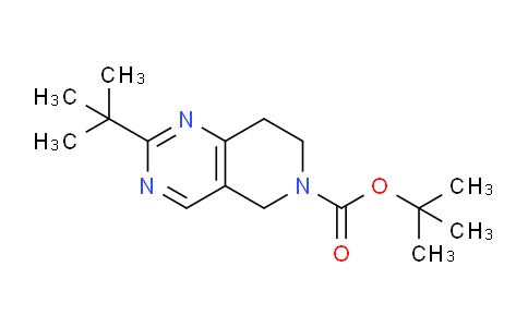 AM242023 | 1211594-56-7 | tert-Butyl 2-(tert-butyl)-7,8-dihydropyrido[4,3-d]pyrimidine-6(5H)-carboxylate