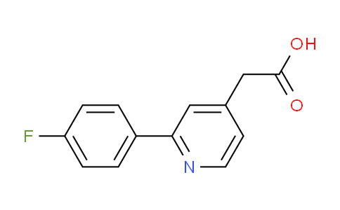 2-(4-Fluorophenyl)pyridine-4-acetic acid