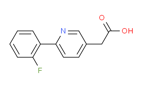 6-(2-Fluorophenyl)pyridine-3-acetic acid