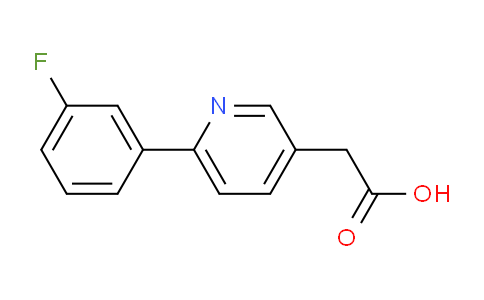 6-(3-Fluorophenyl)pyridine-3-acetic acid