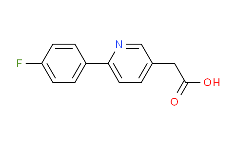 6-(4-Fluorophenyl)pyridine-3-acetic acid