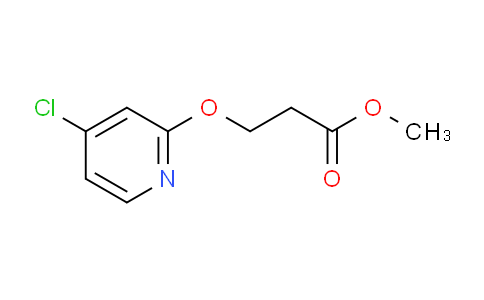 AM242062 | 1346707-67-2 | Methyl 3-((4-chloropyridin-2-yl)oxy)propanoate