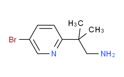 AM242067 | 1370600-82-0 | 2-(5-Bromopyridin-2-yl)-2-methylpropan-1-amine