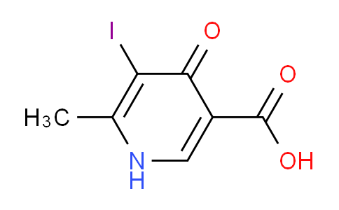 5-Iodo-6-methyl-4-oxo-1,4-dihydropyridine-3-carboxylic acid